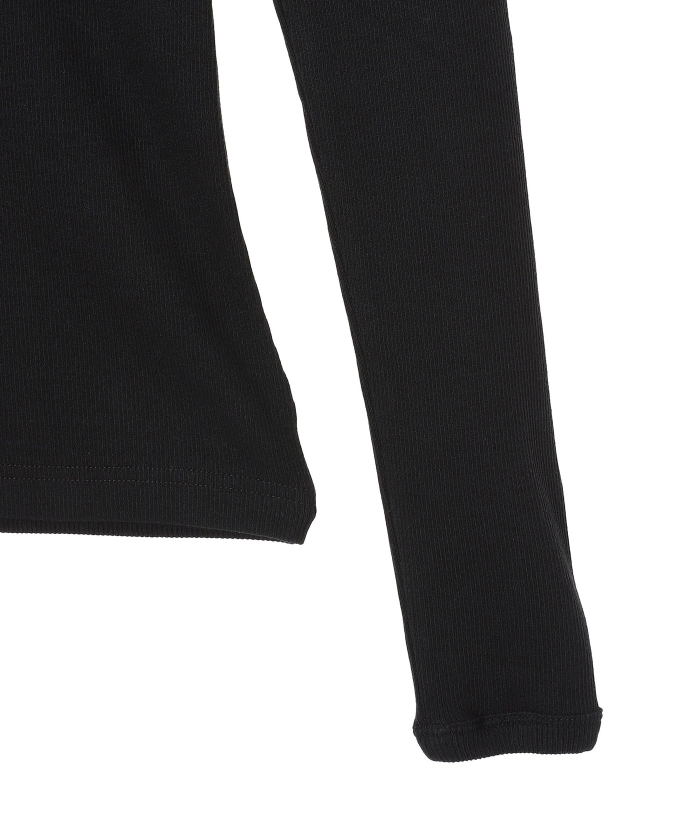 クレージュ(courrèges)｜Long Sleeve Zip 90S Rib Top