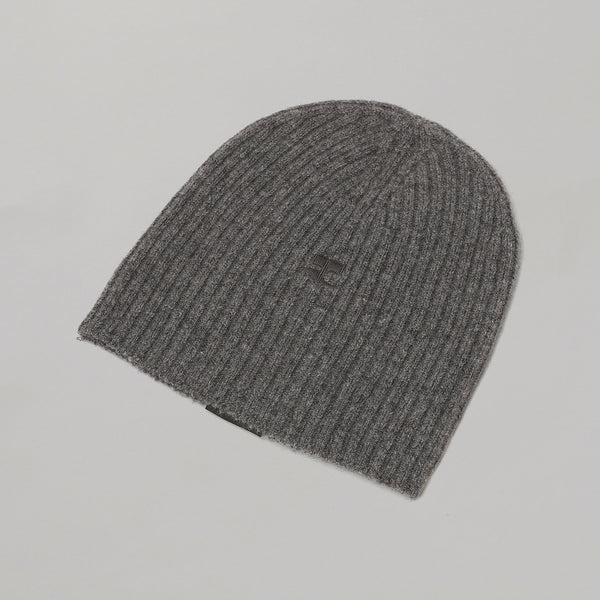 クレージュ(courrèges)|Ac Ribbed Lambswool Beanie クレージュ(courrèges)|Ac Ribbed Lambswool Beanie