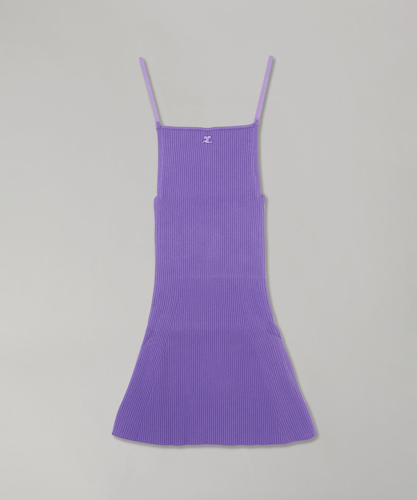 関送込◆Courreges◆リブミニドレス クレージュ(courrèges)｜Rib Knit Mini Dress ｜Forget-me-nots
