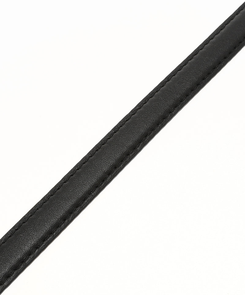 Ac Leather 15Mm Belt-courrèges-Forget-me-nots Online Store