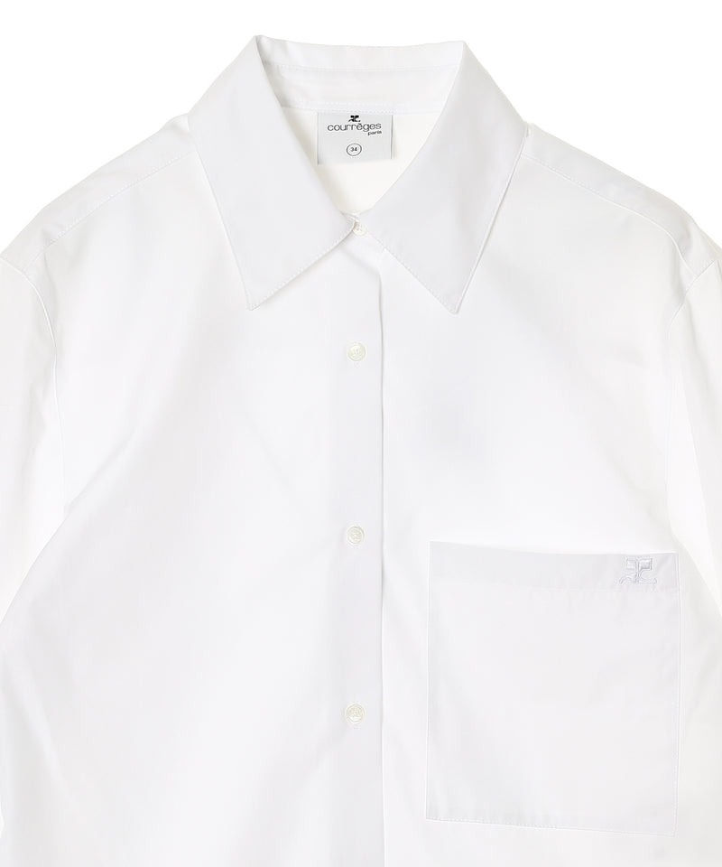 Classic Poplin Shirt-courrèges-Forget-me-nots Online Store