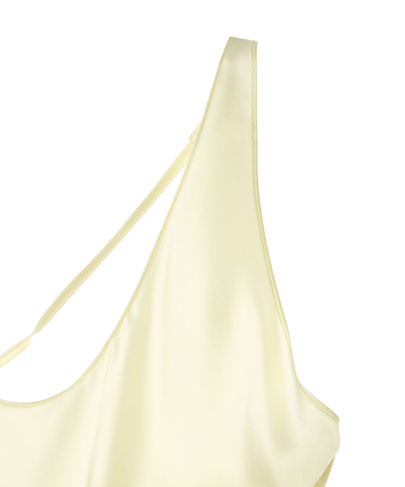 Undressed Lace Satin Dress-courrèges-Forget-me-nots Online Store