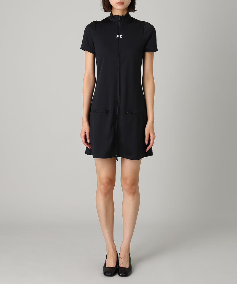 Interlock Tracksuit Mini Dress-courrèges-Forget-me-nots Online Store