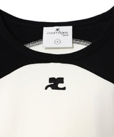 Circle Contrast Tshirt-courrèges-Forget-me-nots Online Store