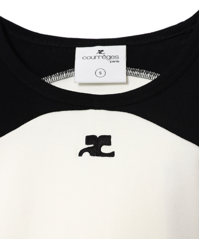 Circle Contrast Tshirt-courrèges-Forget-me-nots Online Store