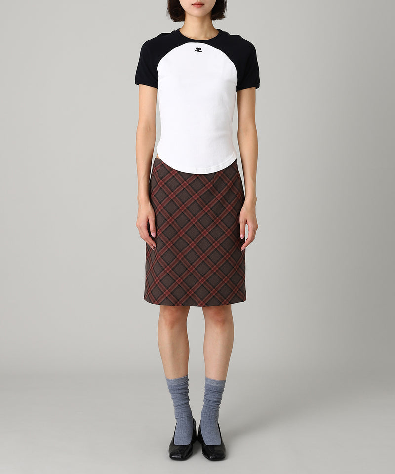 Circle Contrast Tshirt-courrèges-Forget-me-nots Online Store