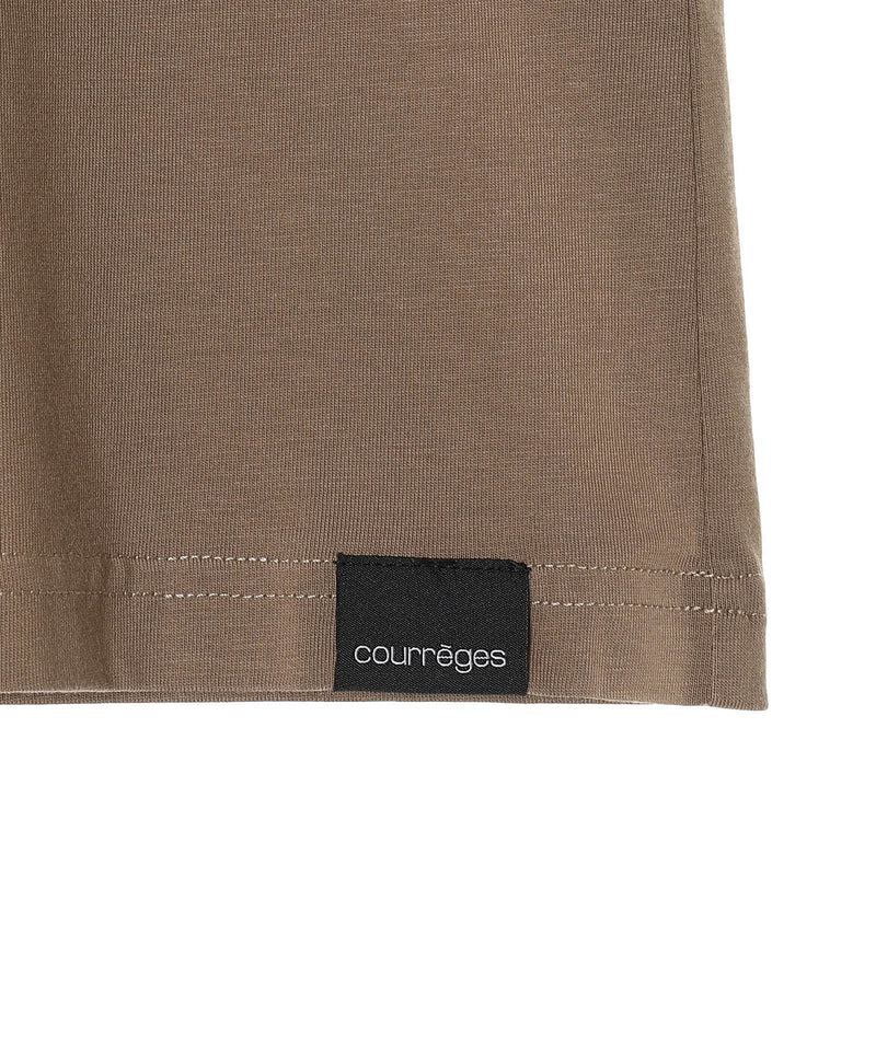 Embroidered T-Shirt-courrèges-Forget-me-nots Online Store