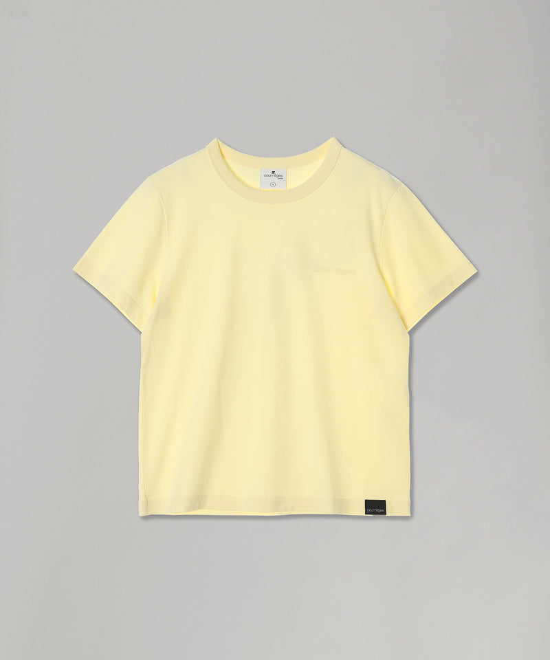 Embroidered T-Shirt-courrèges-Forget-me-nots Online Store