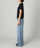 Embroidered T-Shirt-courrèges-Forget-me-nots Online Store