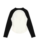 Circle Contrast Ls T-Shirt-courrèges-Forget-me-nots Online Store