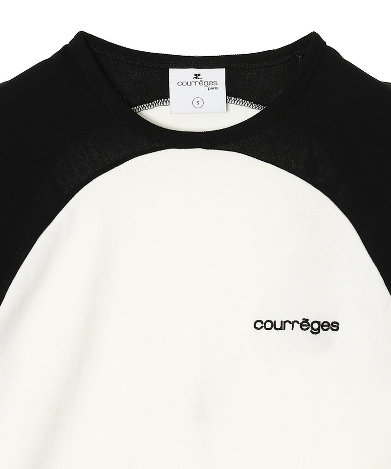 Circle Contrast Ls T-Shirt-courrèges-Forget-me-nots Online Store