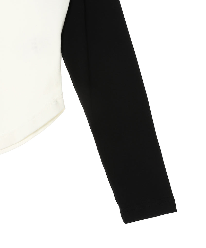 Circle Contrast Ls T-Shirt-courrèges-Forget-me-nots Online Store
