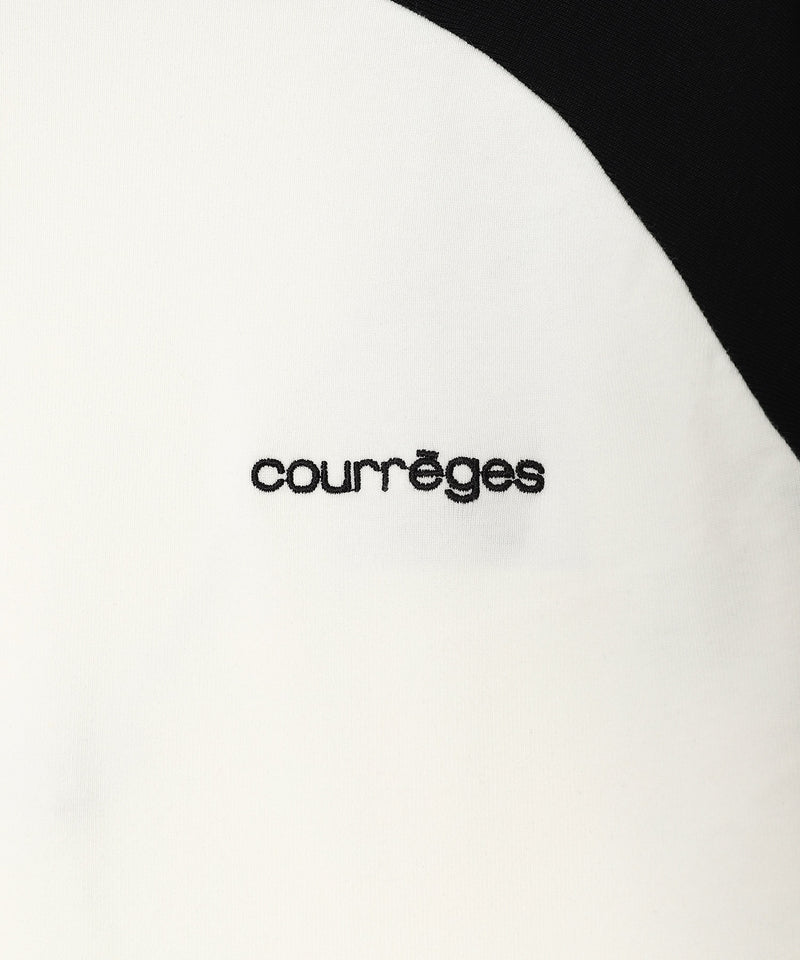 Circle Contrast Ls T-Shirt-courrèges-Forget-me-nots Online Store