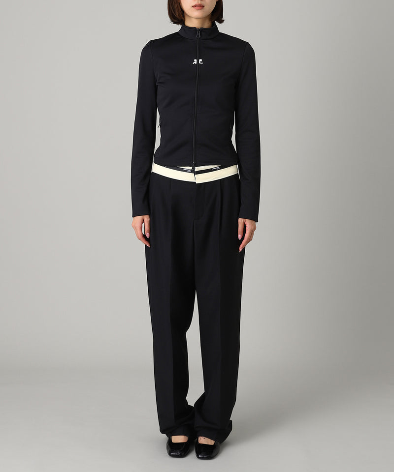 Biker Tracksuit Interlock Jacket-courrèges-Forget-me-nots Online Store