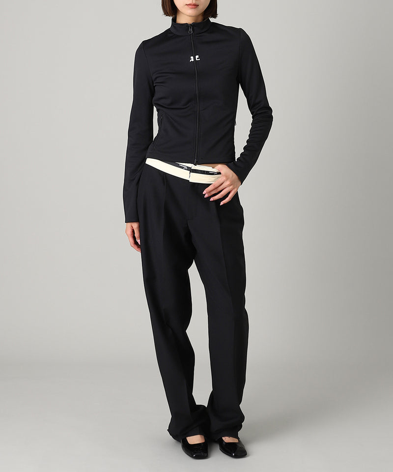 Biker Tracksuit Interlock Jacket-courrèges-Forget-me-nots Online Store