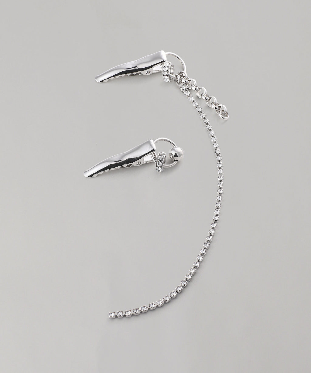Justine Clenquet ヘアクリップ 3点セット Justine Clenquet シルバー ヘアピン Maisie hair clip – unigem