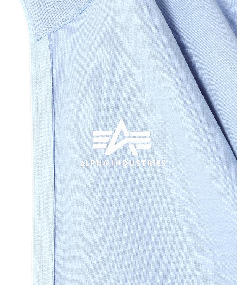 Fleece Bckd Jersey Light Blue Inside Out Fleece - Ample Tracksuit Jacket-prototypes-Forget-me-nots Online Store