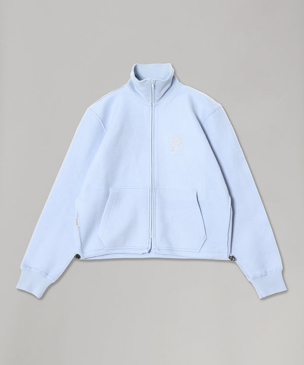 Fleece Bckd Jersey Light Blue Inside Out Fleece - Ample Tracksuit Jacket-prototypes-Forget-me-nots Online Store