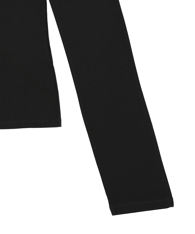 Stretch Cotton Black Twisted Hoodie-prototypes-Forget-me-nots Online Store