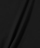 Stretch Cotton Black Twisted Hoodie-prototypes-Forget-me-nots Online Store