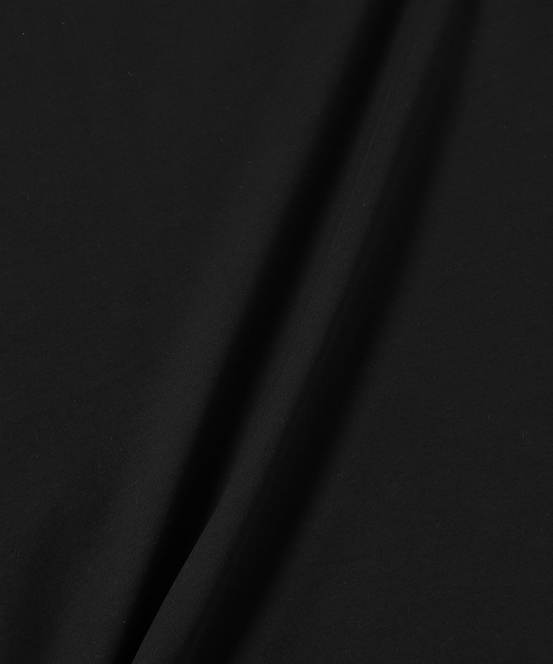 Stretch Cotton Black Twisted Hoodie-prototypes-Forget-me-nots Online Store