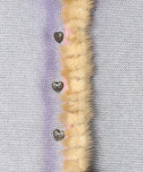 Vintage Knit & Fur Scraps Light Colour Sprayers Cardigan Fur Collar-prototypes-Forget-me-nots Online Store