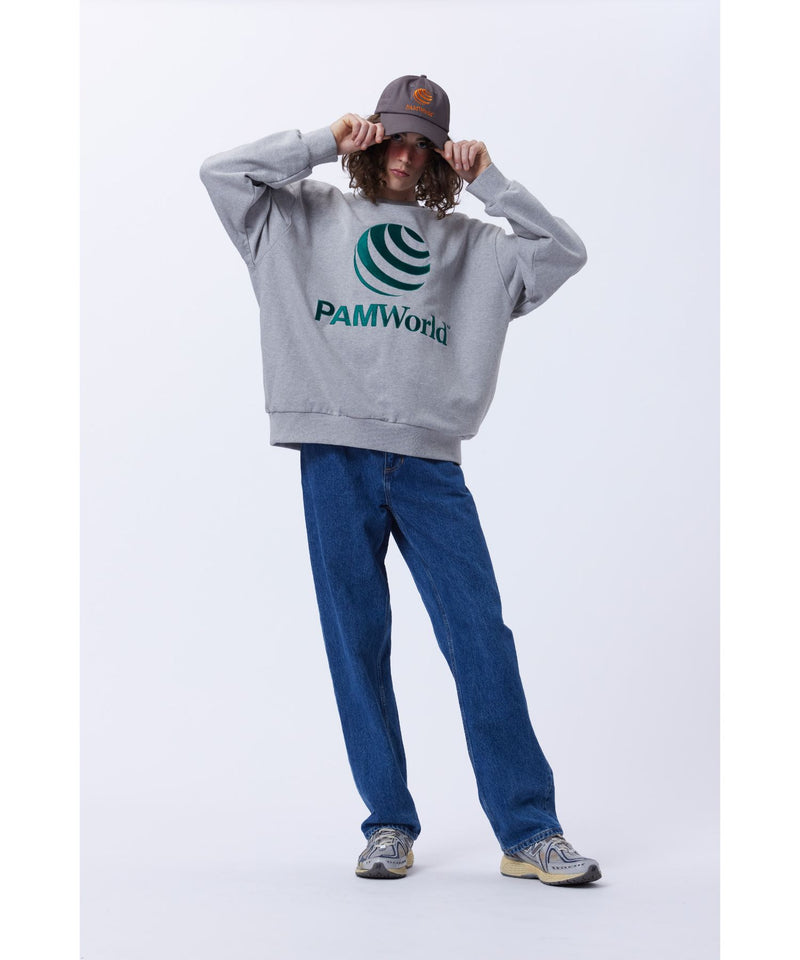P.A.M. World Crew Neck Sweat-Perks And Mini-Forget-me-nots Online Store