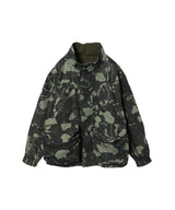 REVERSIBLE GEO MAPPING PARKA JACKET-Perks And Mini-Forget-me-nots Online Store