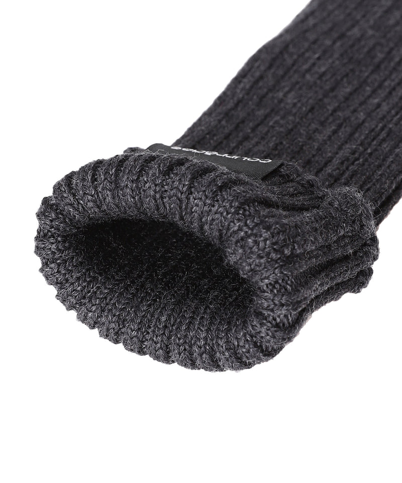 Ac Rib Knit Wool Mittens-courrèges-Forget-me-nots Online Store