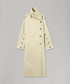 Oblique Trench Coat-courrèges-Forget-me-nots Online Store