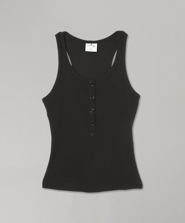 Rib 90S Tank Top-courrèges-Forget-me-nots Online Store