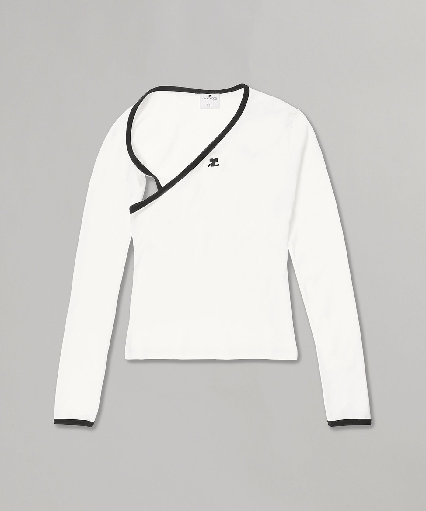 Slash Contrast Top｜クレージュ(courrèges)｜Forget-me-nots Online Store