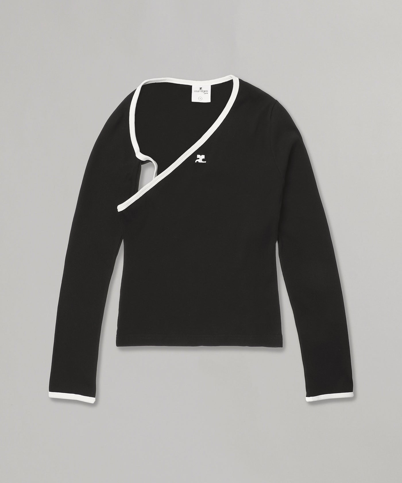 Slash Contrast Top｜クレージュ(courrèges)｜Forget-me-nots Online Store