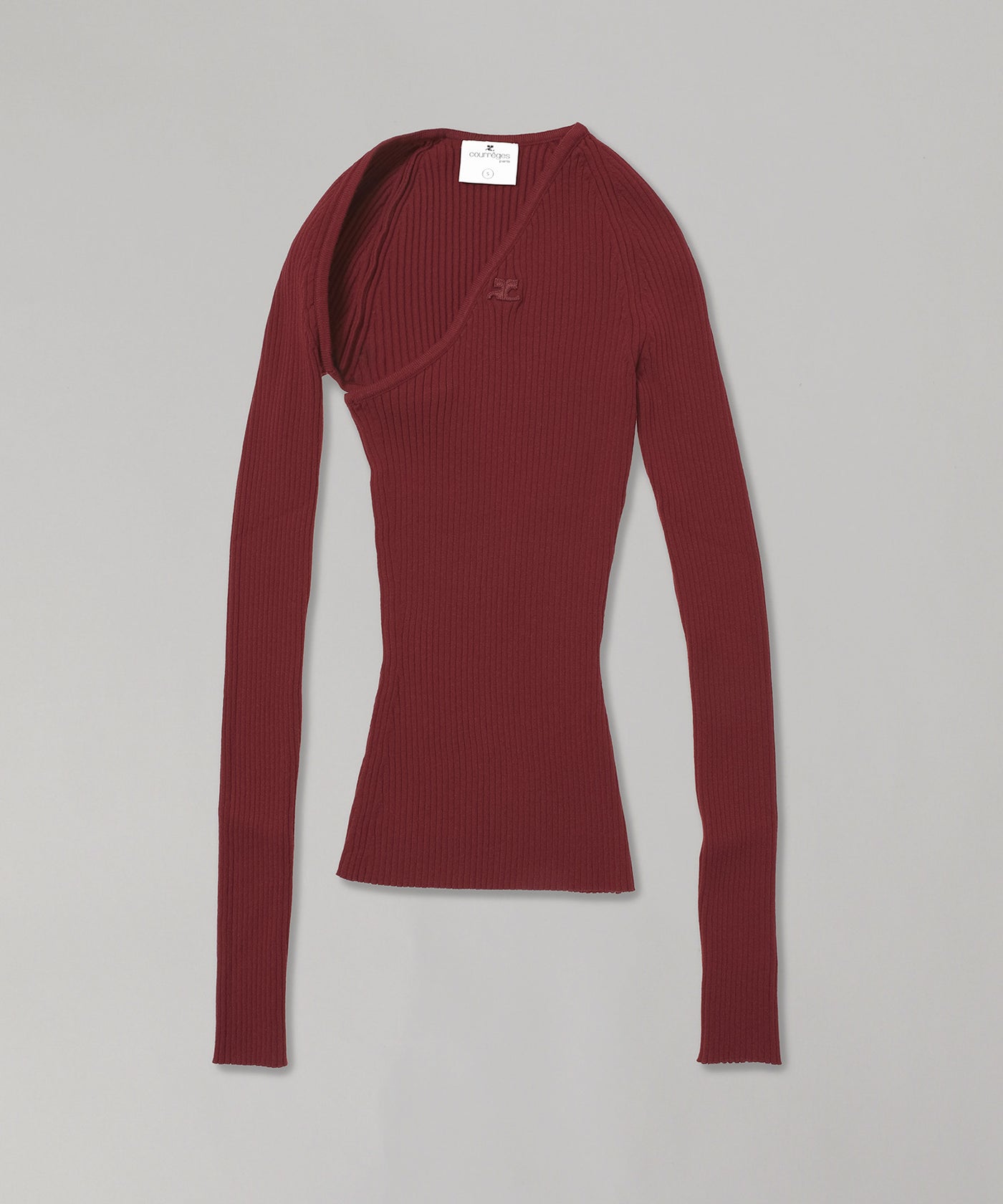 美品 クレージュ courreges カシミア 100% ノースリーブ ボトル