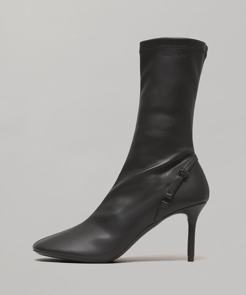 Oblique Strap Ankle Boots-courrèges-Forget-me-nots Online Store