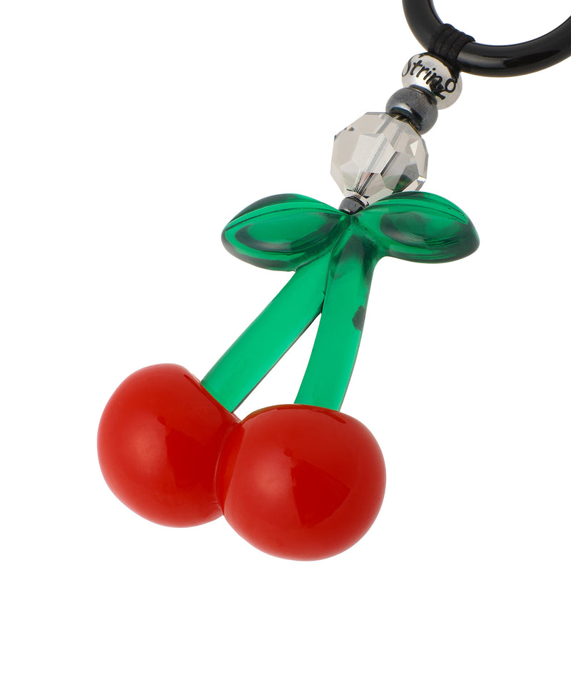 Cherry Drop Bag Charm｜ストリングティング(String Ting)｜Forget-me