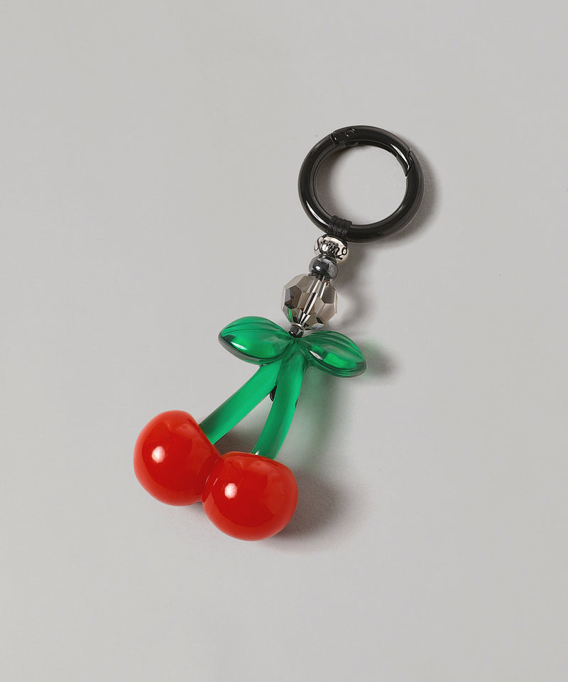 Cherry Drop Bag Charm｜ストリングティング(String Ting)｜Forget-me