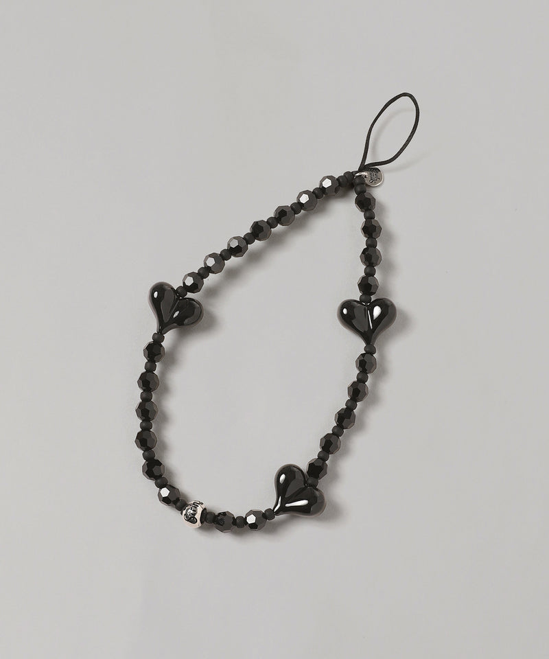 string ting スマホストラップ Steel My Midnight STEEL MY HEART MIDNIGHT WRISTLET PHONE STRAP | String Ting