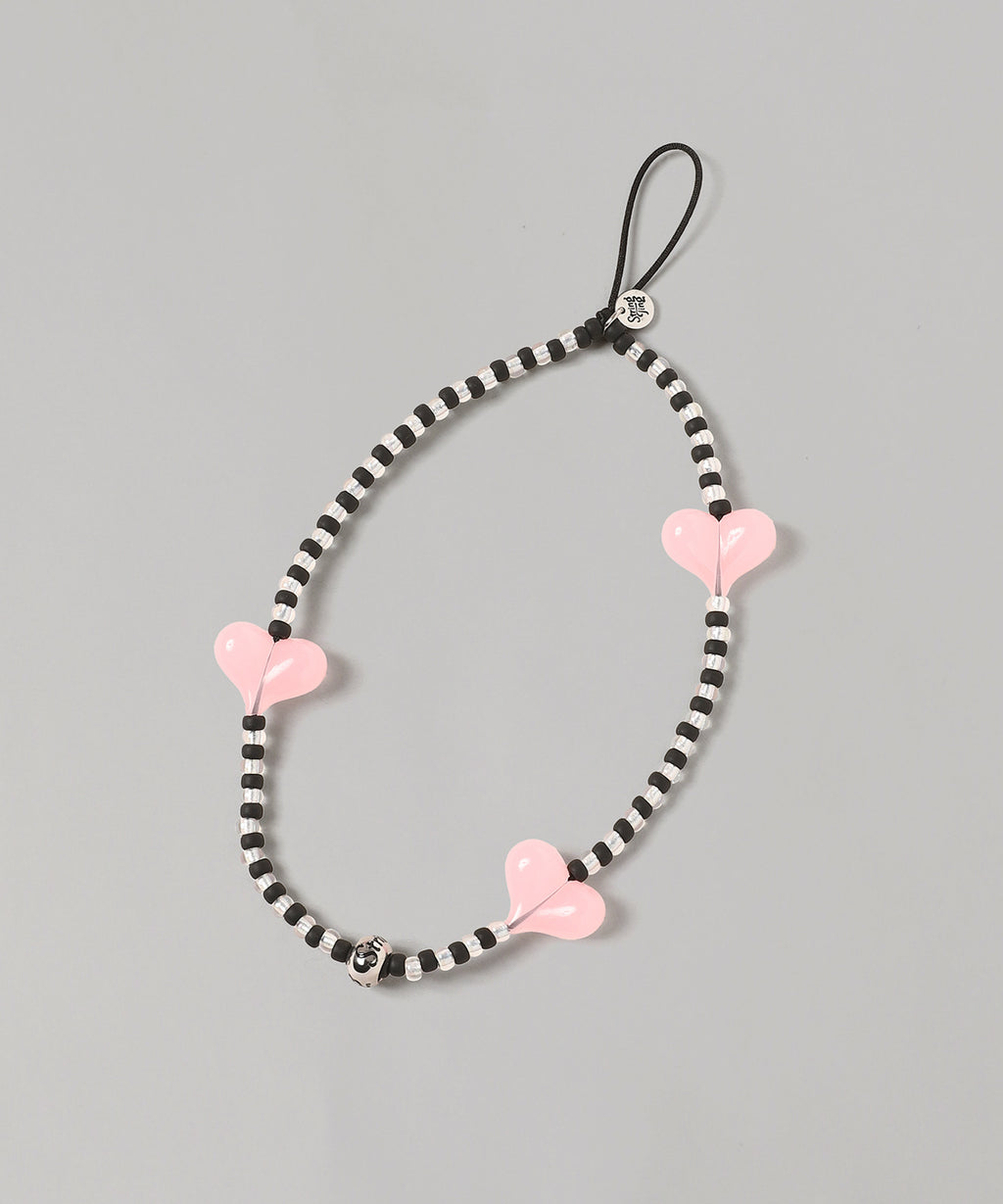 Silk Silver Love Syndicate Wristlet Phone Strap｜ストリング