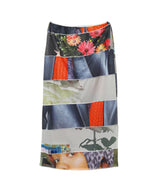 Selfie Scroll Stretch Skirt-Perks And Mini-Forget-me-nots Online Store