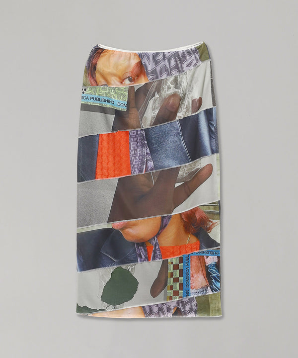 Selfie Scroll Stretch Skirt-Perks And Mini-Forget-me-nots Online Store