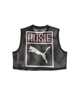 Puma x Rosé Relaxed Mesh Top-PUMA-Forget-me-nots Online Store