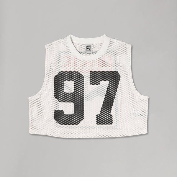 Puma x Rosé Relaxed Mesh Top｜プーマ(PUMA)｜Forget-me-nots Online