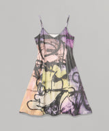 Photo Slip Dress - Joshua Gord-Perks And Mini-Forget-me-nots Online Store