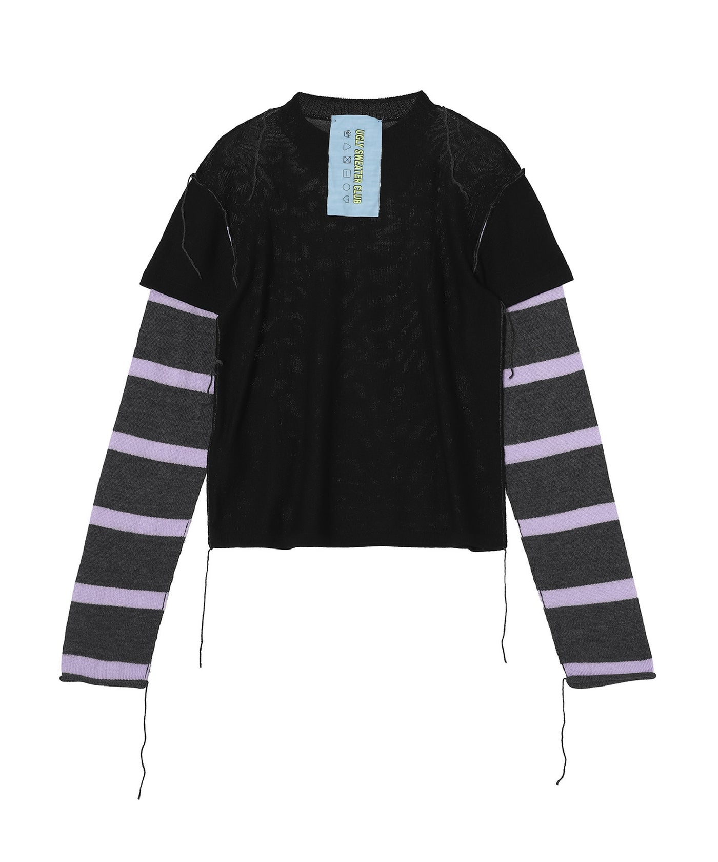 アグリーセータークラブ ニット モヘア モヘヤ ニット アグリーセータークラブ(Ugly Sweater Club)｜Grungy｜Forget-me-nots