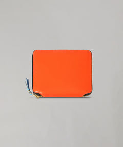 二つ折りzip財布(スーパーフルオ-)-Comme des Garçons Wallet-Forget-me-nots Online Store