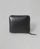 Bi-fold ZIP wallet(VERY BLACK ZIP-AROUND WALLET)-Comme des Garçons Wallet-Forget-me-nots Online Store