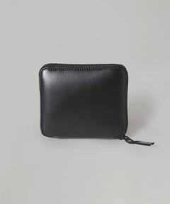 Bi-fold ZIP wallet(VERY BLACK ZIP-AROUND WALLET)-Comme des Garçons Wallet-Forget-me-nots Online Store