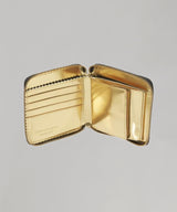 Bi-fold ZIP Wallet (Mirror Inside Zip-Around Wallet)-Comme des Garçons Wallet-Forget-me-nots Online Store