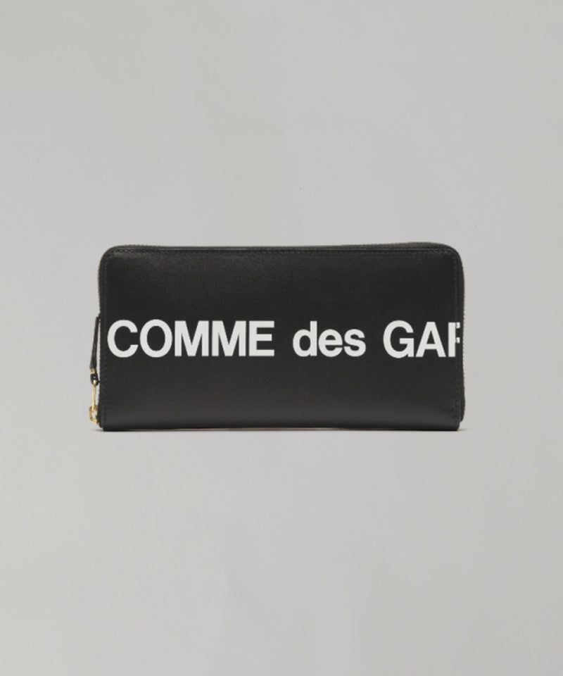 二つ折りzip長財布(Huge Logo)